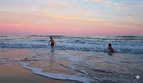 Paisaje de Mar del Plata